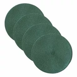 Food Network™ Round Placemat 4-pk. Coral -Food Network Shop unnamed file 1020