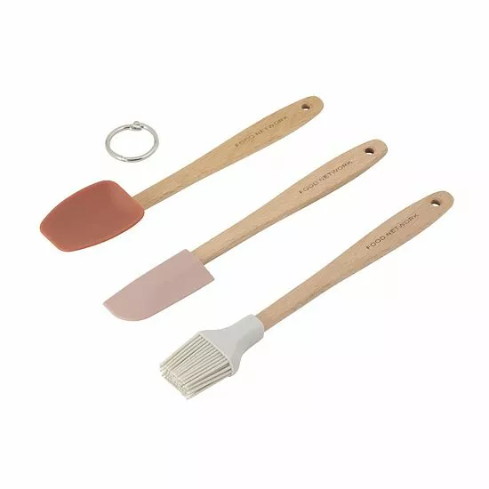 Food Network™ 3-pc. Mini Tool Set Brown 5 Food Network™ 3-pc. Mini Tool Set Brown - Image 3
