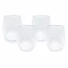 Food Network™ 4-pc. Clear Textured Acrylic Stemless Wine Glass Set 1 Food Network™ 4-pc. Clear Textured Acrylic Stemless Wine Glass Set -Food Network Shop unnamed file 1407