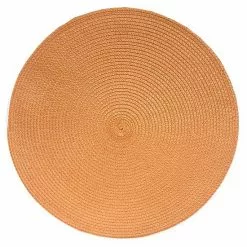 Food Network™ Solid Round Placemat Orange -Food Network Shop unnamed file 150