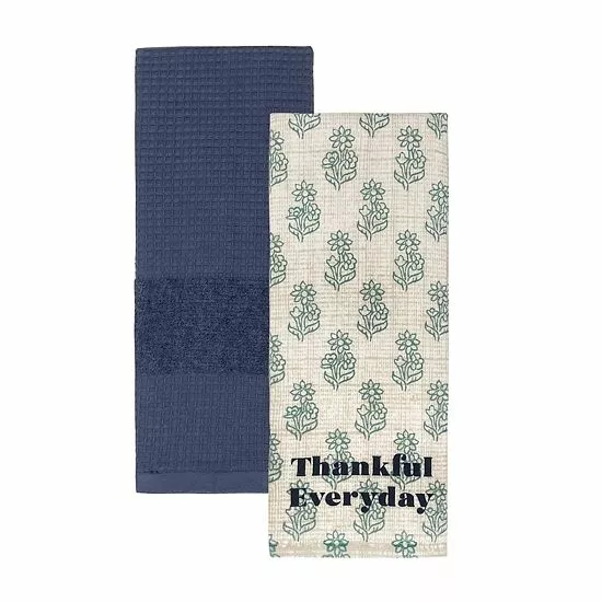 Food Network™ Thankful Every Day Kitchen Towel 2-pk. 3 Food Network™ Thankful Every Day Kitchen Towel 2-pk.