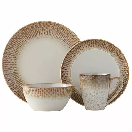 Food Network™ Burrata 16-pc. Dinnerware Set Multi 4 Food Network™ Burrata 16-pc. Dinnerware Set Multi - Image 2