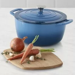 Food Network™ 3.5-qt. Ombre Enameled Cast-Iron Dutch Oven Navy -Food Network Shop unnamed file 265