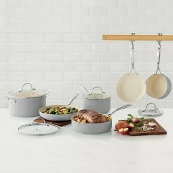 Food Network™ Farmstead 10-pc. Nonstick Ceramic Cookware Set Light Blue -Food Network Shop unnamed file 44