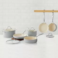 Food Network™ Farmstead 10-pc. Nonstick Ceramic Cookware Set Light Blue -Food Network Shop unnamed file 45