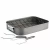 Food Network™ 16-in. Roasting Pan With Rack & Lifters -Food Network Shop unnamed file 475