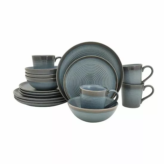 Food Network™ Soren 16-pc. Dinnerware Set Gray 7 Food Network™ Soren 16-pc. Dinnerware Set Gray - Image 5