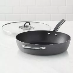 Food Network™ 12-in. Hard-Anodized Nonstick Space Saving Saute Pan With Lid -Food Network Shop unnamed file 554