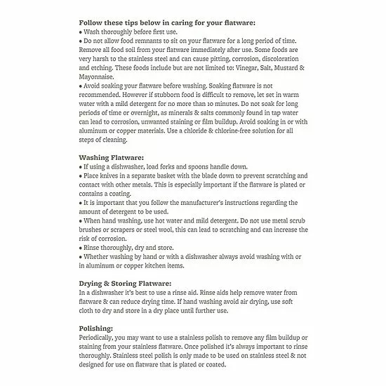 Food Network™ Classic Champagne 16-pc. Flatware Set 6 Food Network™ Classic Champagne 16-pc. Flatware Set - Image 4