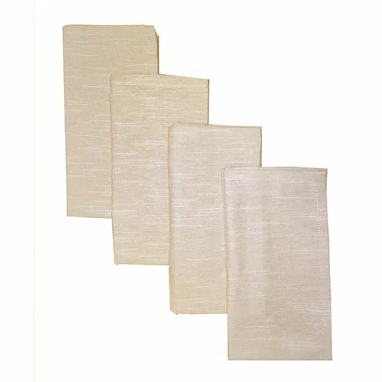 Food Network™ Easy-Care Linen Dinner Napkin 4-pk. Aqua 7 Food Network™ Easy-Care Linen Dinner Napkin 4-pk. Aqua - Image 5