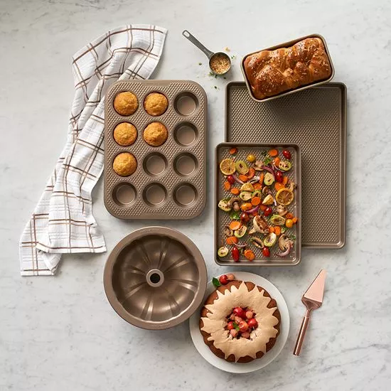 Food Network™ Textured Performance Series Nonstick Loaf Pan 4 Food Network™ Textured Performance Series Nonstick Loaf Pan - Image 2