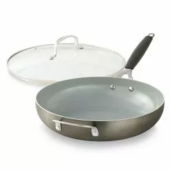 Food Network™ 12-in. Saute Pan With Lid Graphite 12 Food Network™ 12-in. Saute Pan With Lid Graphite -Food Network Shop unnamed file 667