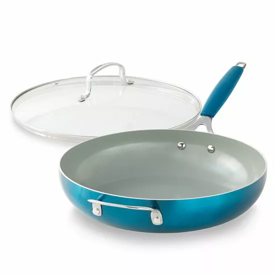 Food Network™ 12-in. Saute Pan With Lid Graphite 8 Food Network™ 12-in. Saute Pan With Lid Graphite - Image 6