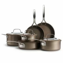 Food Network™ 10-pc. Textured Titanium Nonstick Cookware Set Silver -Food Network Shop unnamed file 73