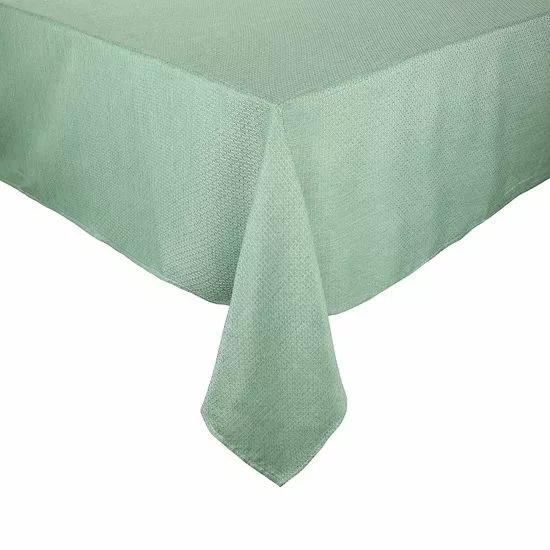 Food Network™ Easy-Care Woven Tablecloth Marigold 4 Food Network™ Easy-Care Woven Tablecloth Marigold - Image 2