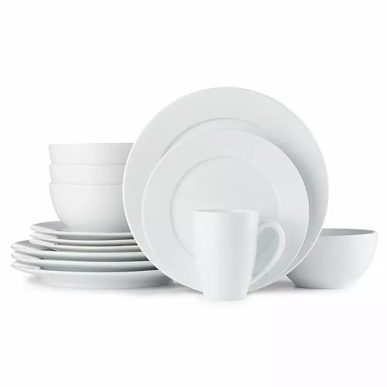 Food Network™ Macaroon 16-pc. Dinnerware Set White 9 Food Network™ Macaroon 16-pc. Dinnerware Set White - Image 7